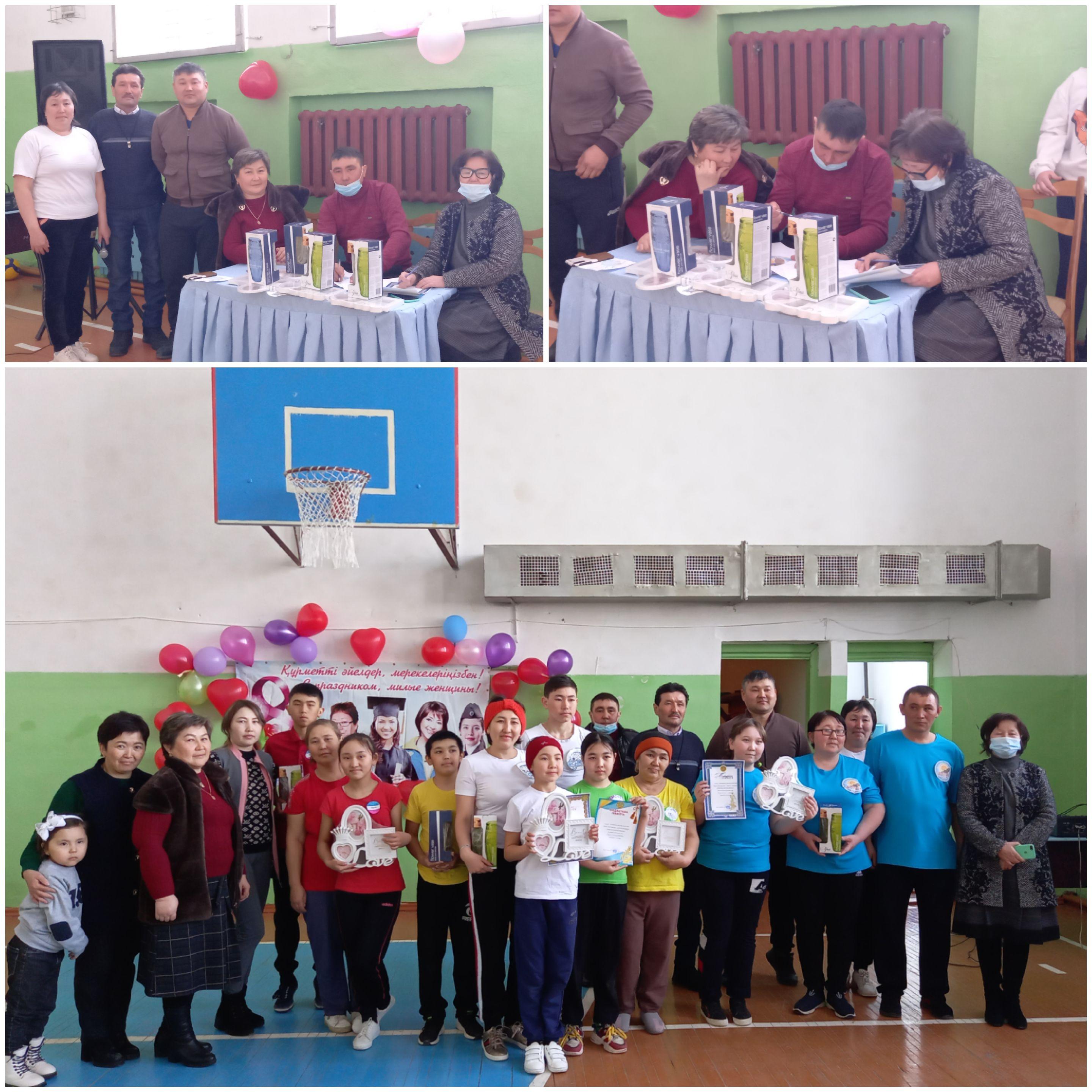8 Наурыз - Халықаралық әйелдер күніне орай "Толағай - отбасылық "  сайысы 5-7 сынып оқушылары арасында өтті